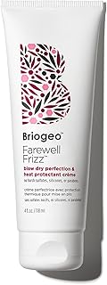 Briogeo Farewell Frizz Blow Dry Perfection & Heat Protectant Crème | Heat Protectant for Hair with Coconut Oil & Argan Oil...