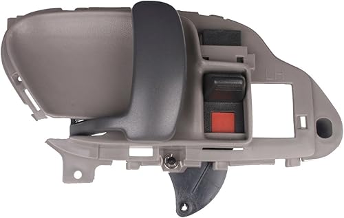 Manija para puerta interior del lado del conductor LH gris para camioneta Chevrolet 1995 1996 1997 1998 1999, manija interior del lado del