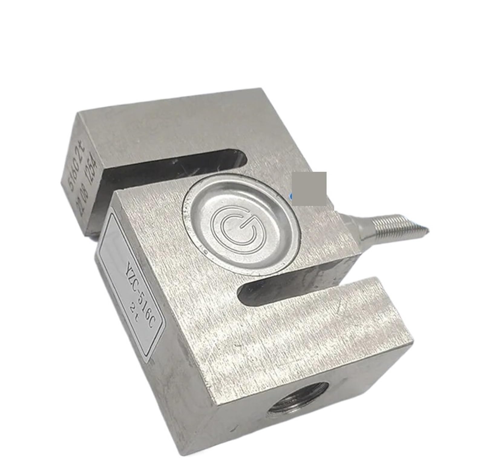 CVFRDD Load Cell 500kg YZC-516C Load Cell S Type 100kg 200kg 300kg 1T 1.5T 2T Pressure Tension Sensor Made Of Aluminum Alloy Weight Sensor(200KG)