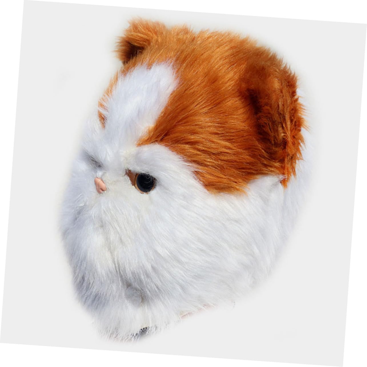 Abaodam Maschera Di Halloween Furry Cat Mask Per Cosplay e Feste Adatta Per Adulti e Design Carino e Morbido Maschera Decorativa Per Eventi e Teatri