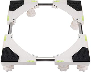 Base mobile multifonctionnelle, support de support de réfrigérateur de support de base de machine à laver réglable robuste (4 pieds, 8 pieds)(8 Feet)