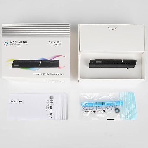 Miniatura 4 de Repuesto para kit de arranque BMW, soporte para automóvil, difusor de ambientador natural de fragancia interior (negro lava)