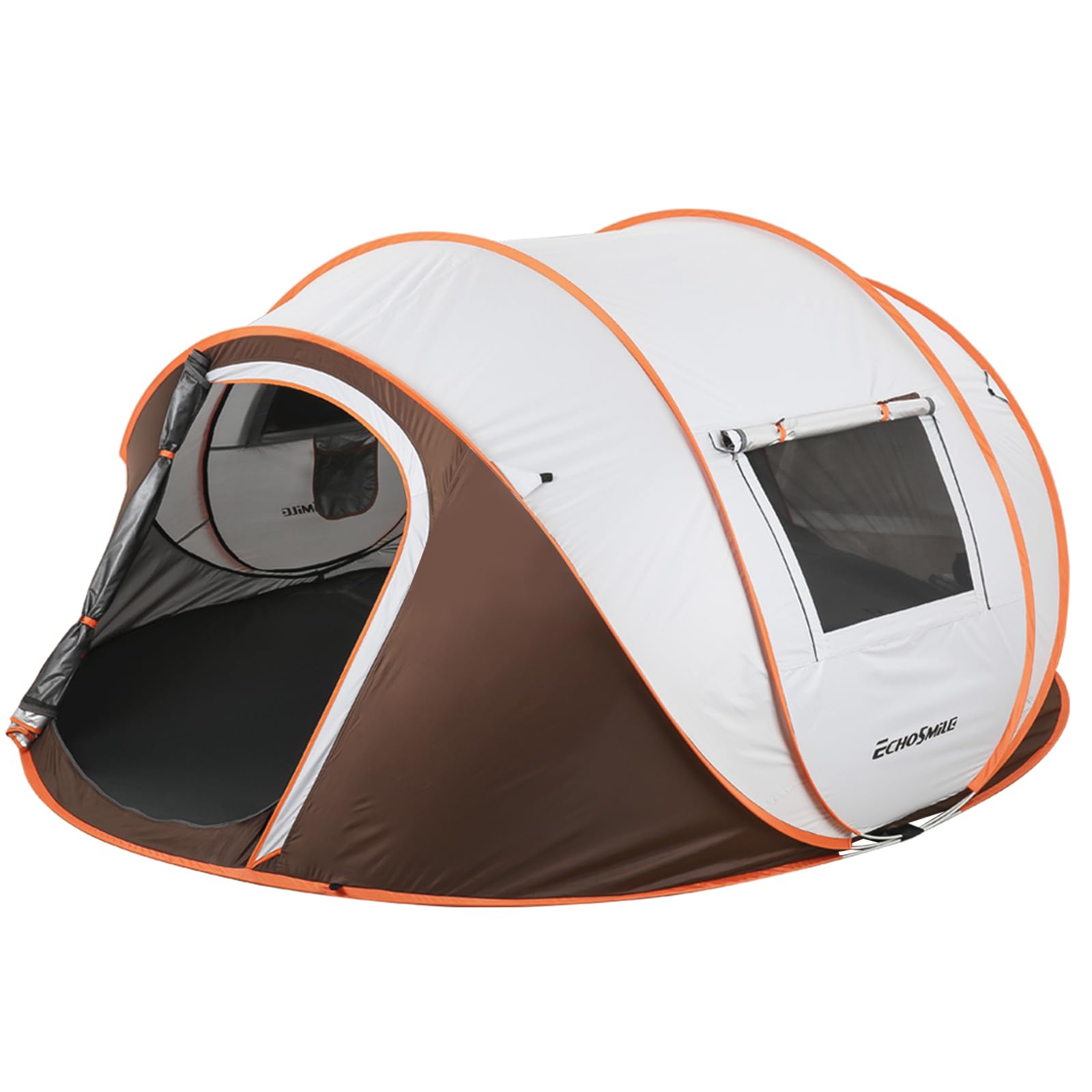 Instant Pop Up Camping Tent, 2/4/6 Person, Easy Setup Tent, Water Resistant Dome, Portable with Carry Bag