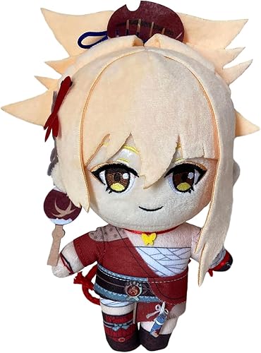 Muñeca de peluche de Yoimiya, figura de anime suave, regalo para niños
