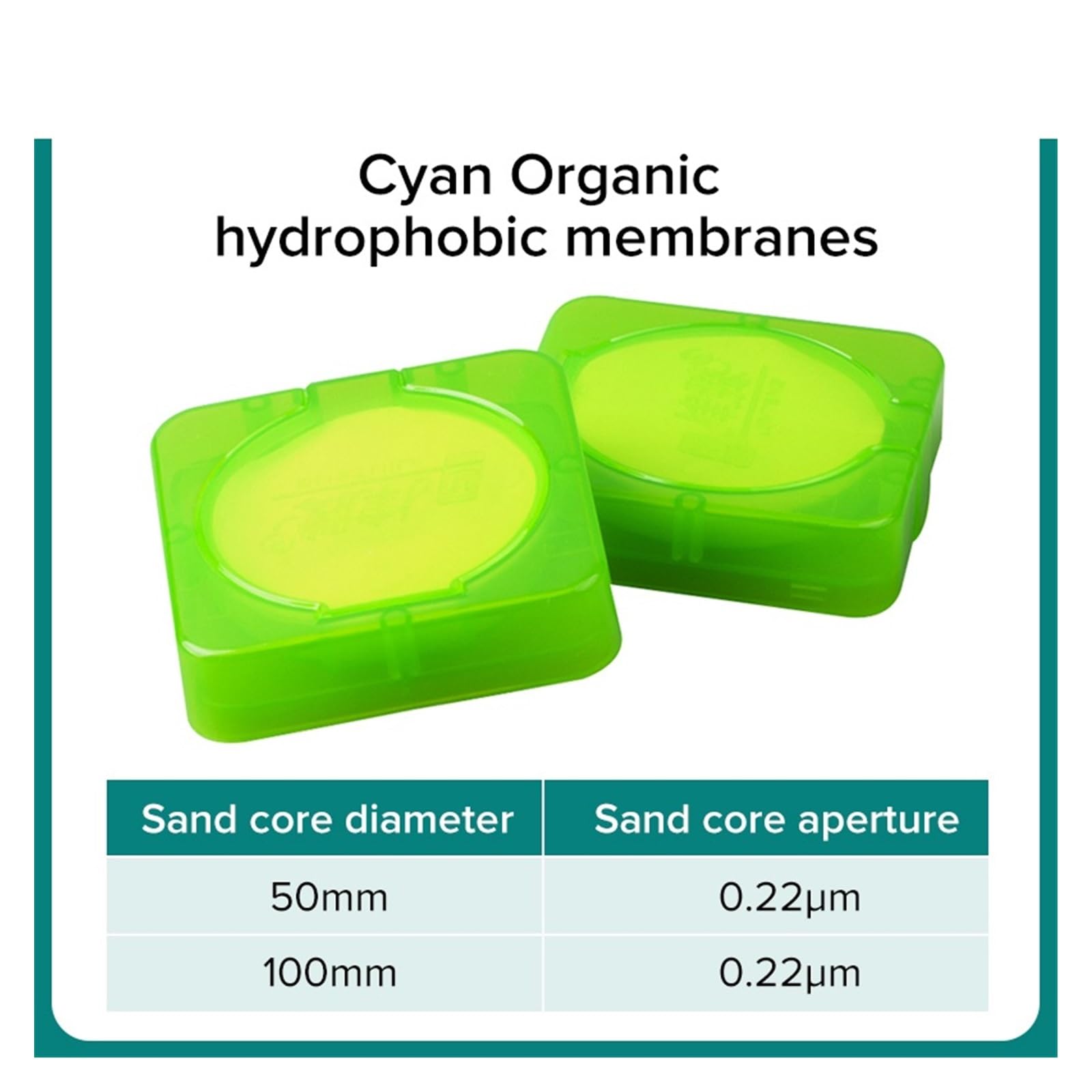 Laboratoryjna membrana do mikrofiltracji wody mikroporowata 0,45um 0,22um organiczna membrana do mikrofiltracji średnica 50mm 100mm(Organic 100mmx0.22um)