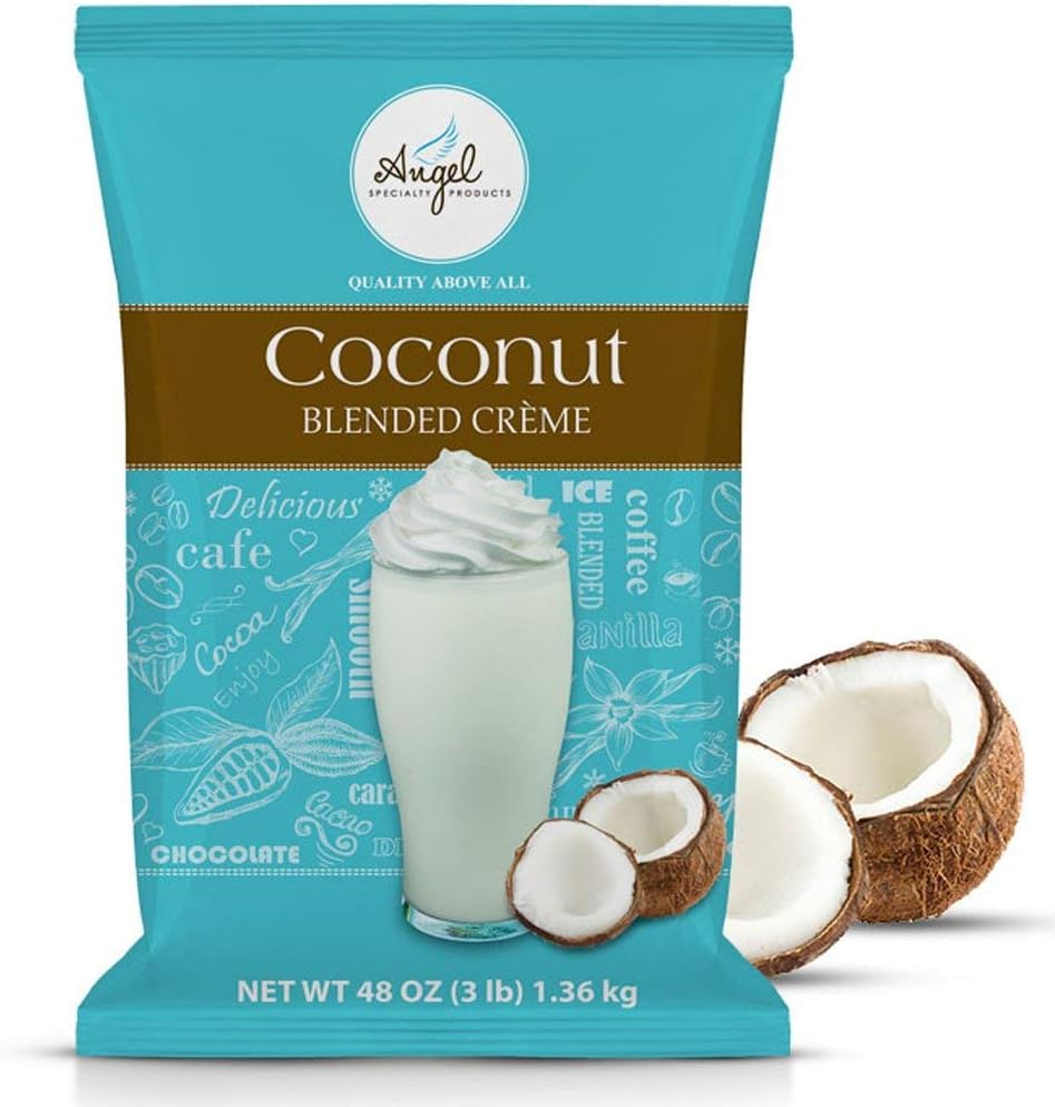Coconut Blended Crème Mix by Angel Specialty Products [3 LB]