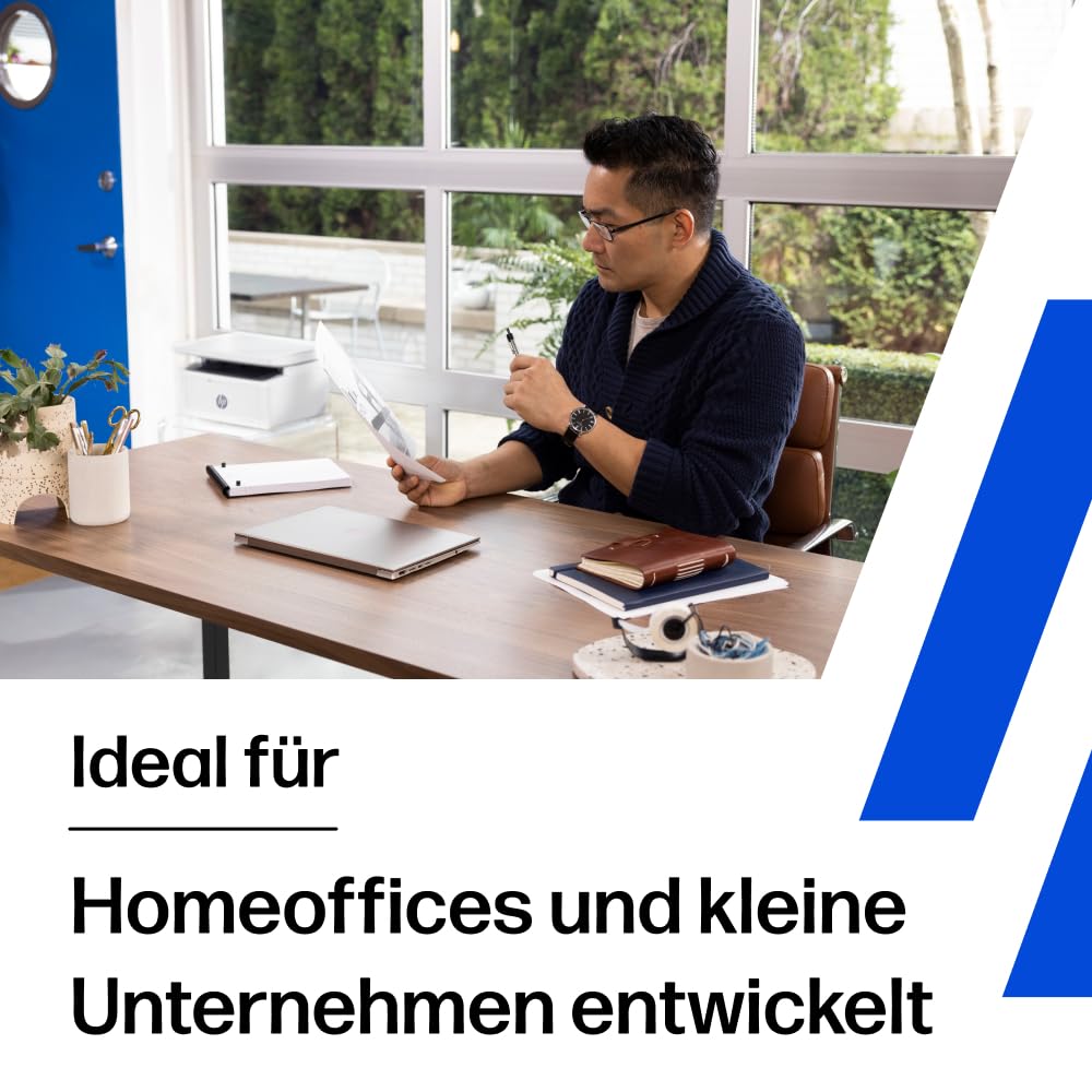 HP LaserJet MFP M140w Multifunktions-Laserdrucker, A4, WLAN, Duplex, Scanner, Kopierer