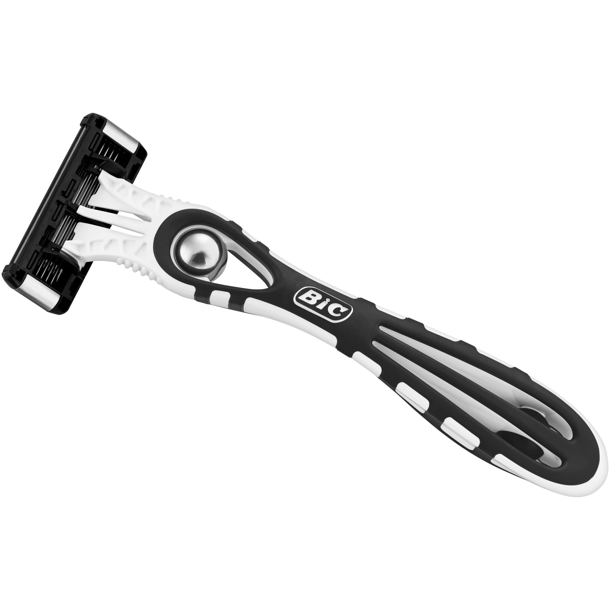 BIC Maquinilla Afeitar Desechable - 3 Cuchillas, 3 unidad, 1 (Paquete de 3)