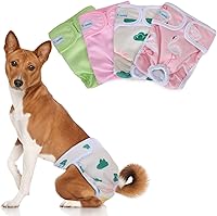 Vista 1 de Teamoy – Pañales lavables para perros hembras, reutilizables, súper absorbentes y cómodos