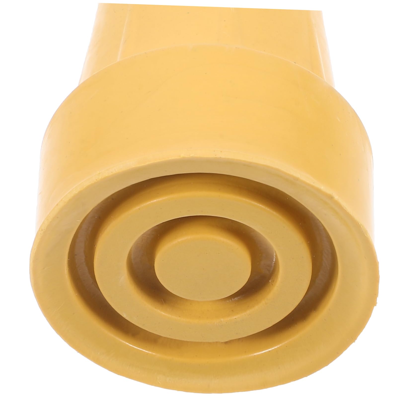 Muletas Cubiertas De Punta De Poste Engrosadas Cauchos Gorras De Bastón Almohadilla De Muleta Antideslizante Puntas De Bastón De Goma Yellow 4 Piezas X 4