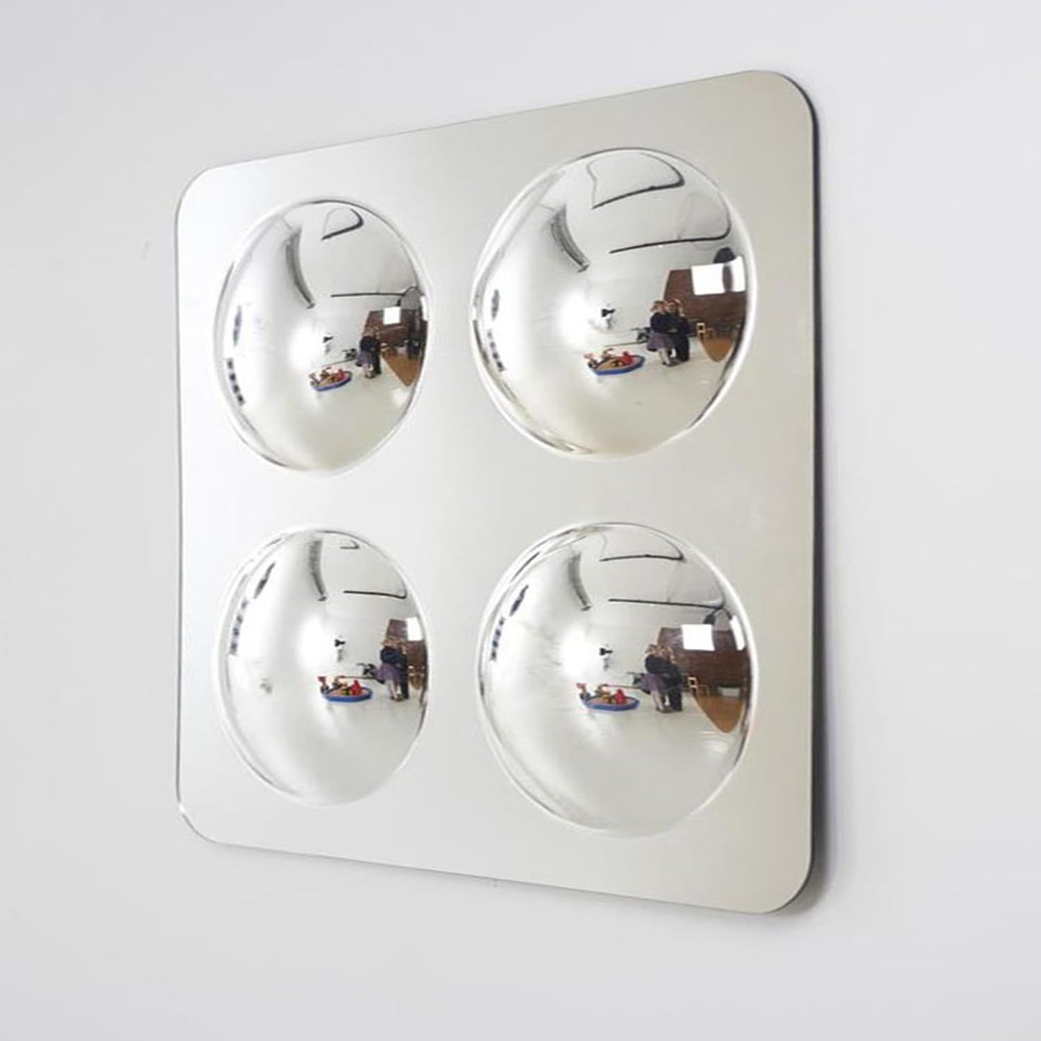 TickiT 72406 Large 4-Domed Acrylic Mirror Panel