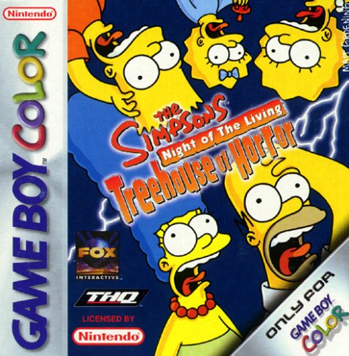 The Simpsons: Night of the living Treehouse of Horror - [Game Boy Color]