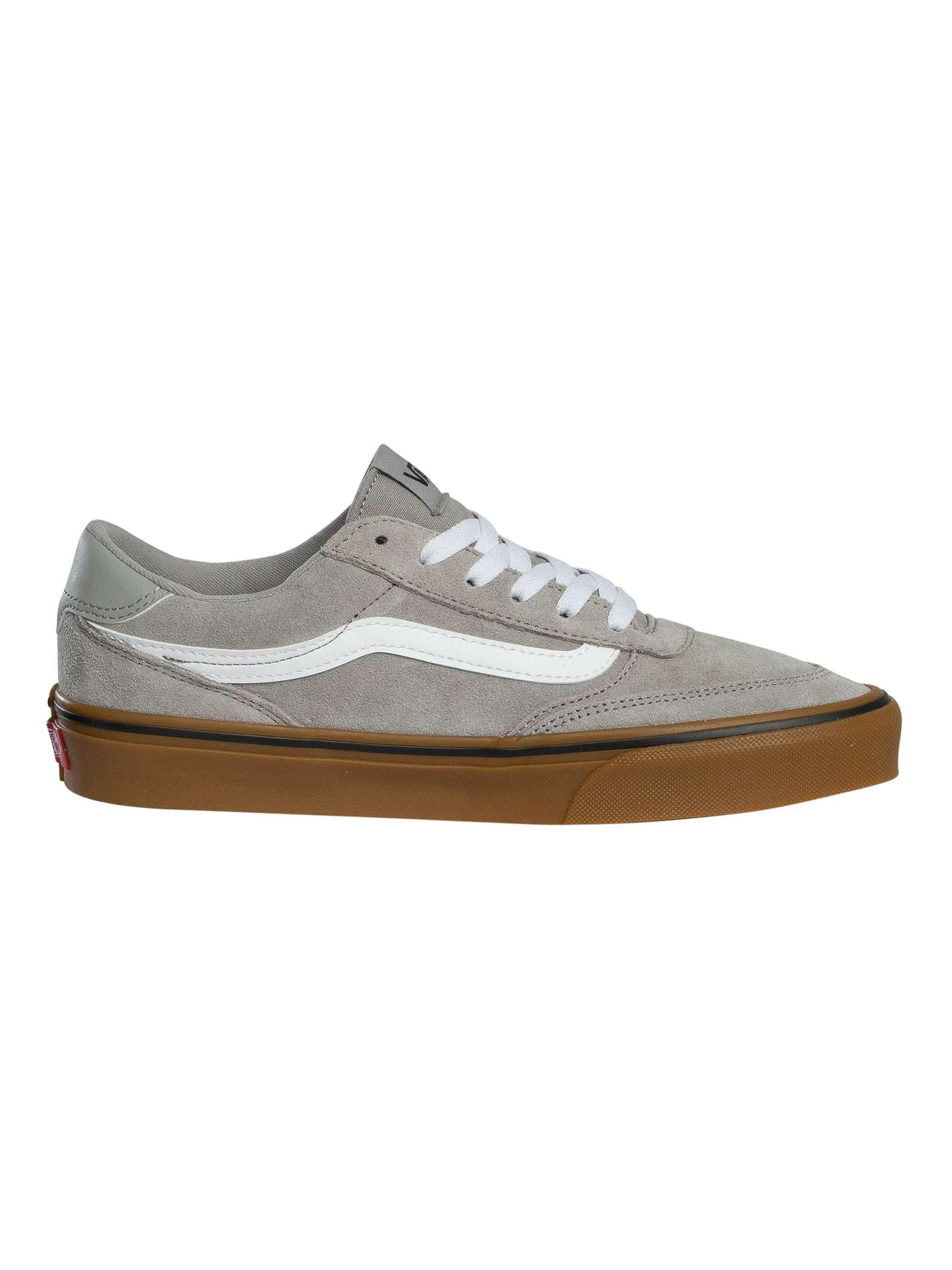 Vans Uomo Scarpe da Ginnastica in Tela Brooklyn, Black/Gum