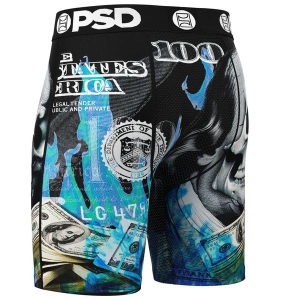 PSD Men's Boxer Briefs - Goblin Loot, 7 Inch Inseam, Moisture-Wicking, 4-Way Stretch, Boxer Briefs for Men, 2X-Large3