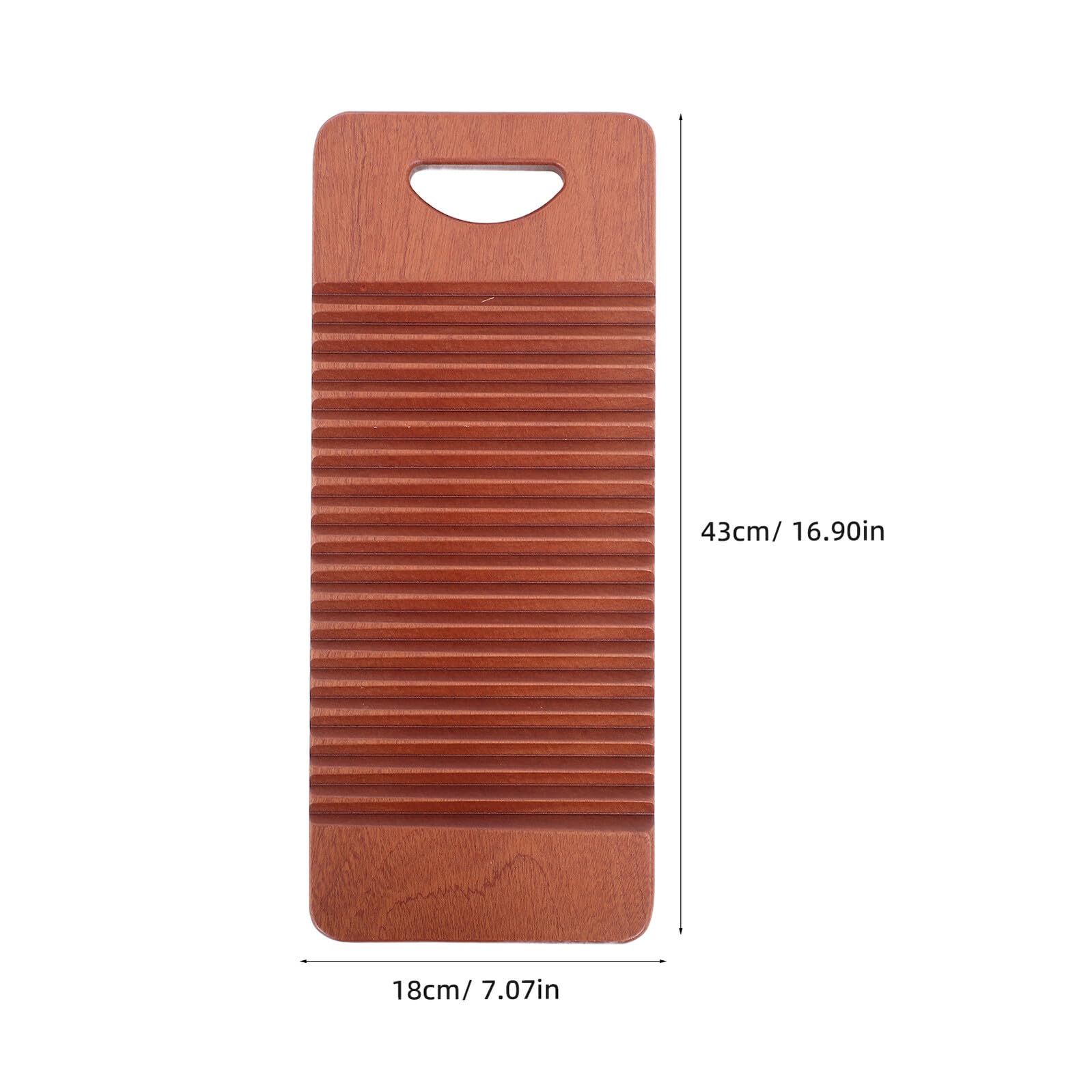 Tabla Lavar Manual de Madera de Acabado Liso sin Astillas Mejora Eficiencia Lavado Ropa Uso Doméstico y Lavandería