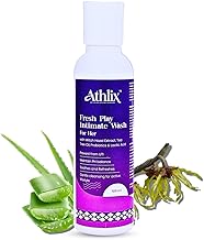 Athlix Intimate Wash for Women | pH-Balanced Hygiene Wash with Hazel Extract & Tea Tree Oil | Gentle Daily Intimate Care | Irritation-Free, Paraben-Free | 100ml