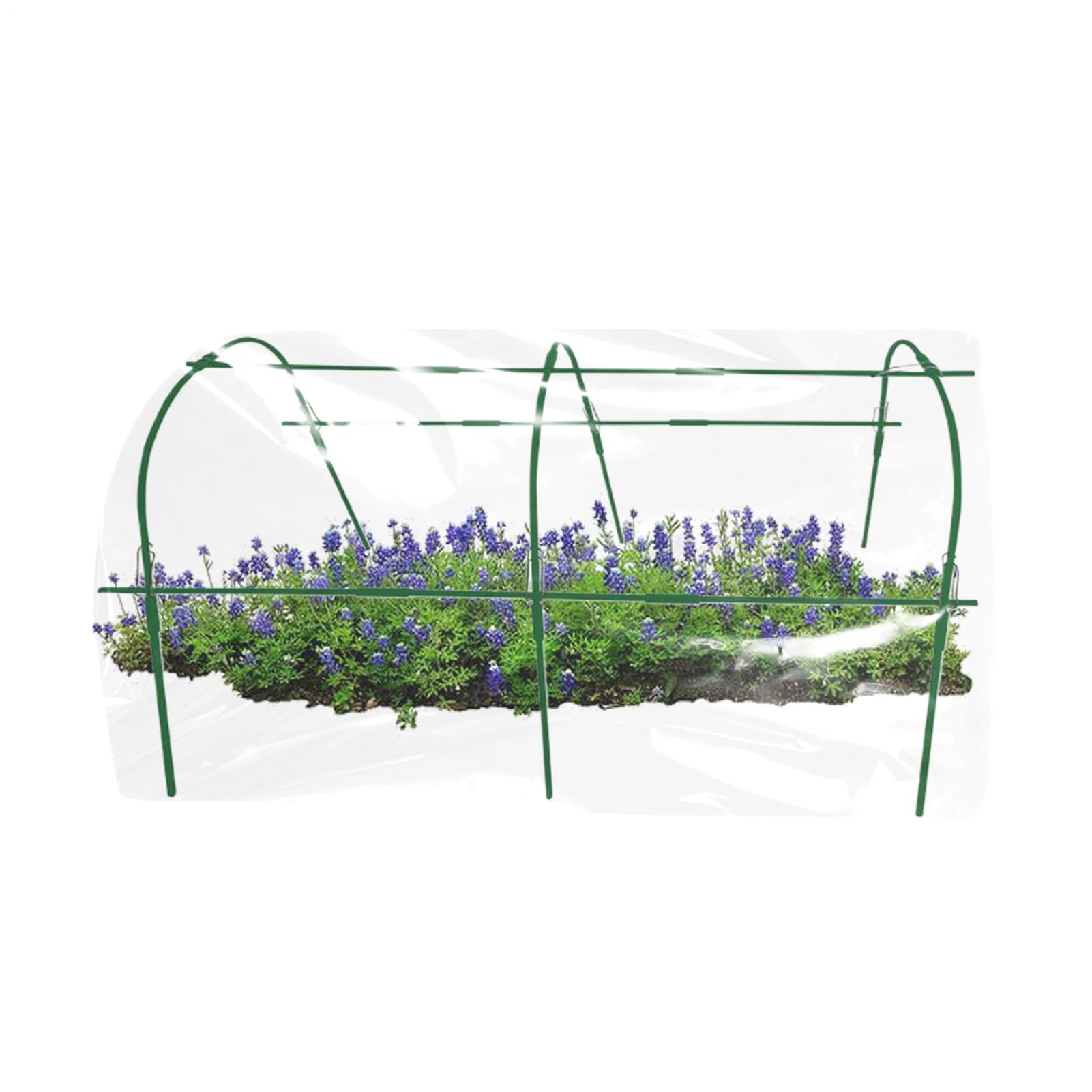 Tunnel de serre domestique pour parterres et pelouse pour un potager épanoui