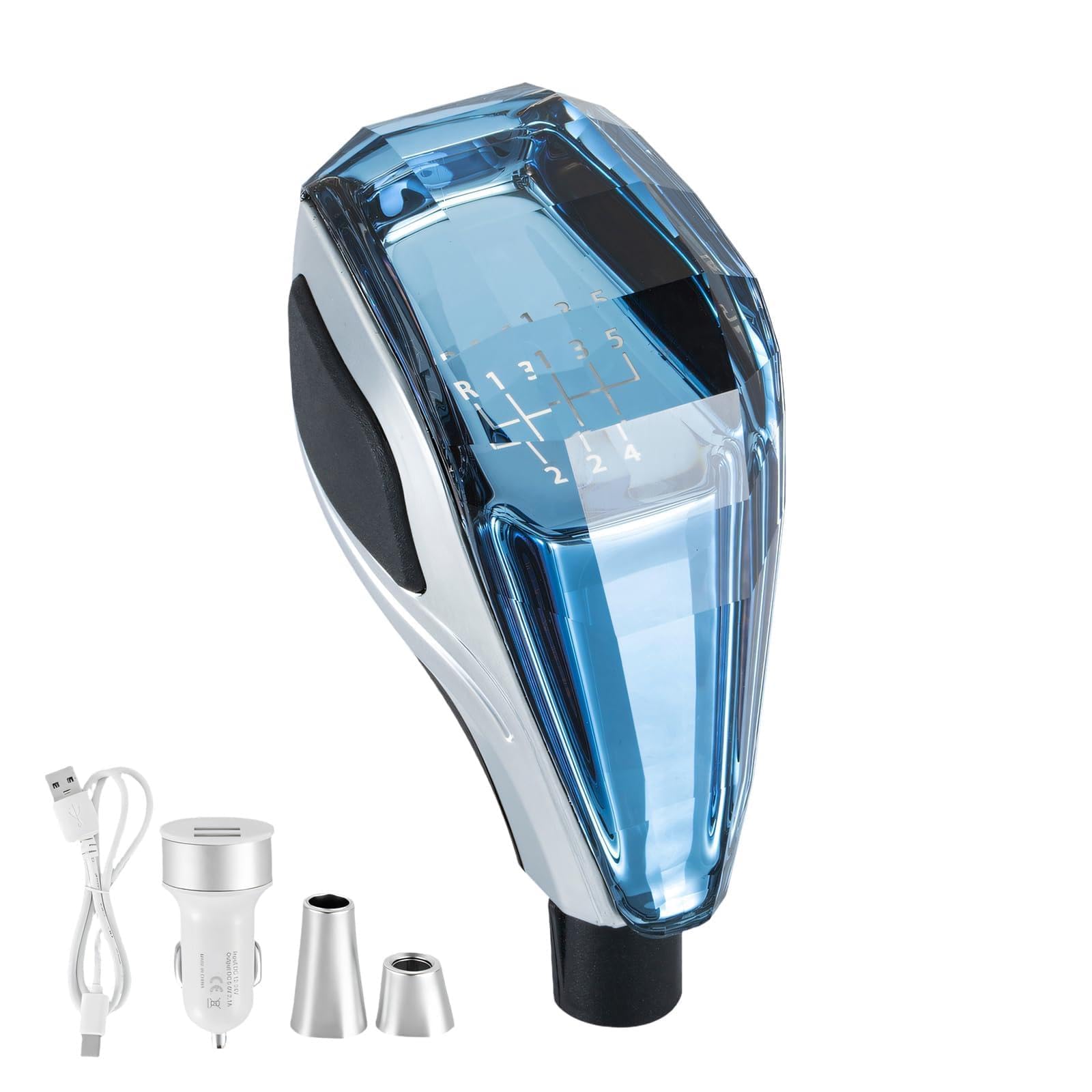 Fromceo R135 24 Led Illuminated Shifter Knob With Multiple Color Option For Enhances Car Interior Ambiences Easy Installation Replacement