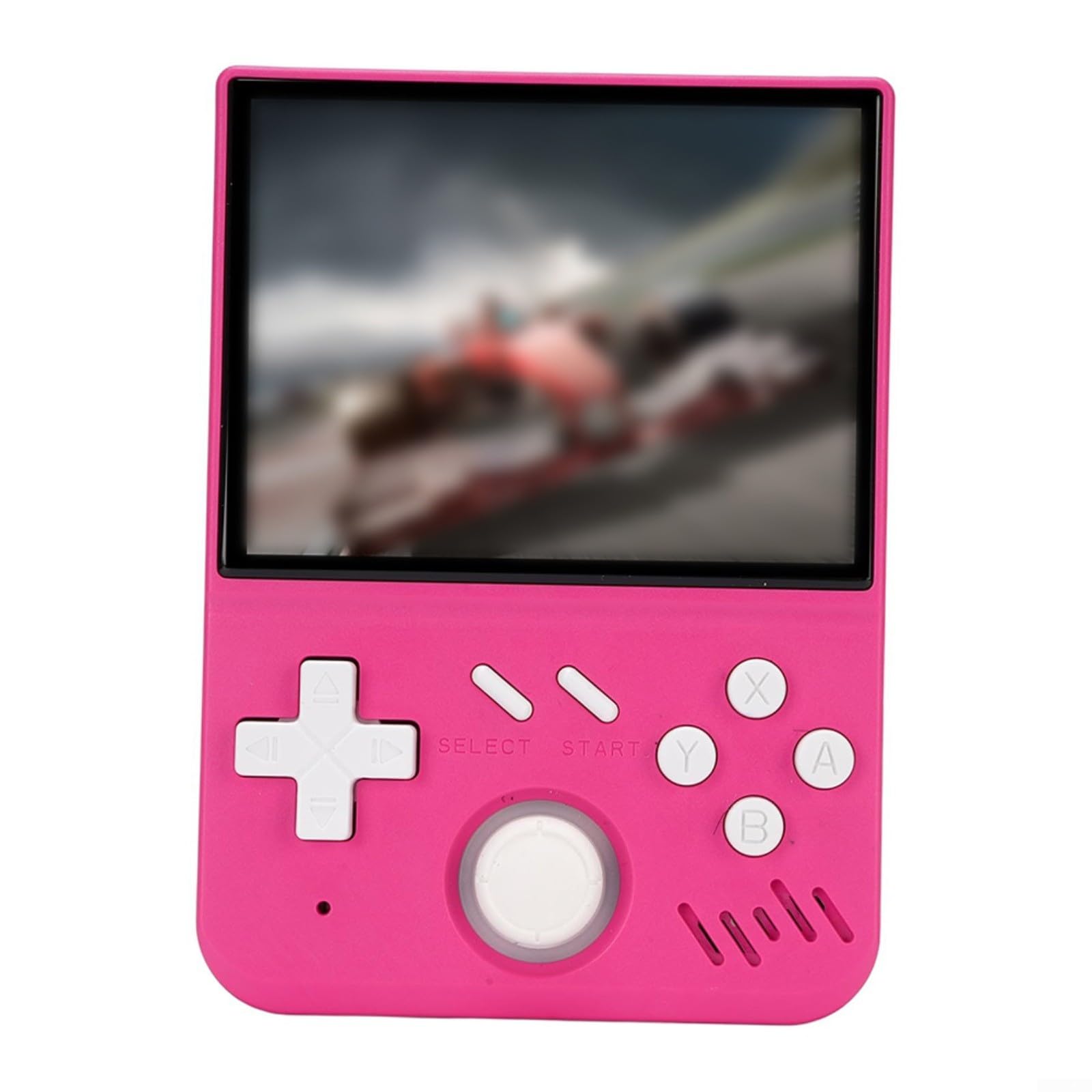 Consola de juegos portátil retro de mano con pantalla de 35 pulgadas y joystick 3D, memoria expandible, diseño compacto para viajes y juegos (D)