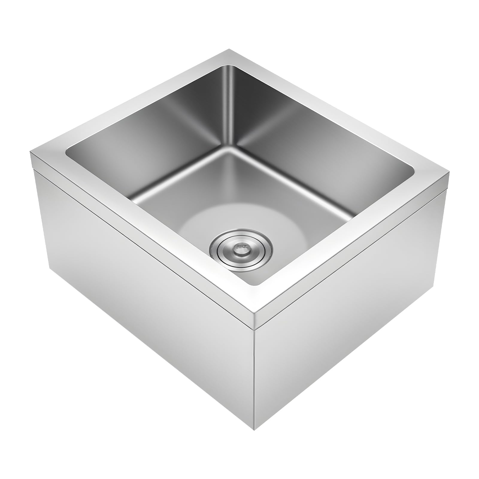 Amazon.com: 304 Stainless Steel Floor Mount Mop Sink, 22