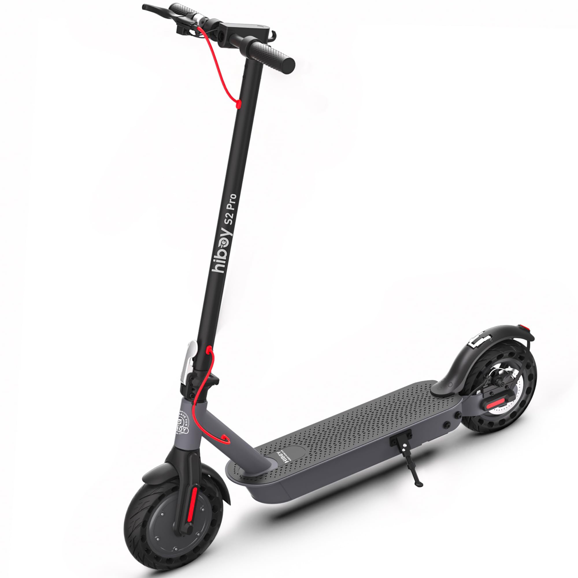 Hiboy S2/S2 Pro/MAX Pro Electric Scooter, 350/500W Motor, 27/40/75 Km Range & 30 Km/h, 8.5''/10"/11" Tires, Double Braking System, Portable and Foldable Commuter Electric Scooter for Adults