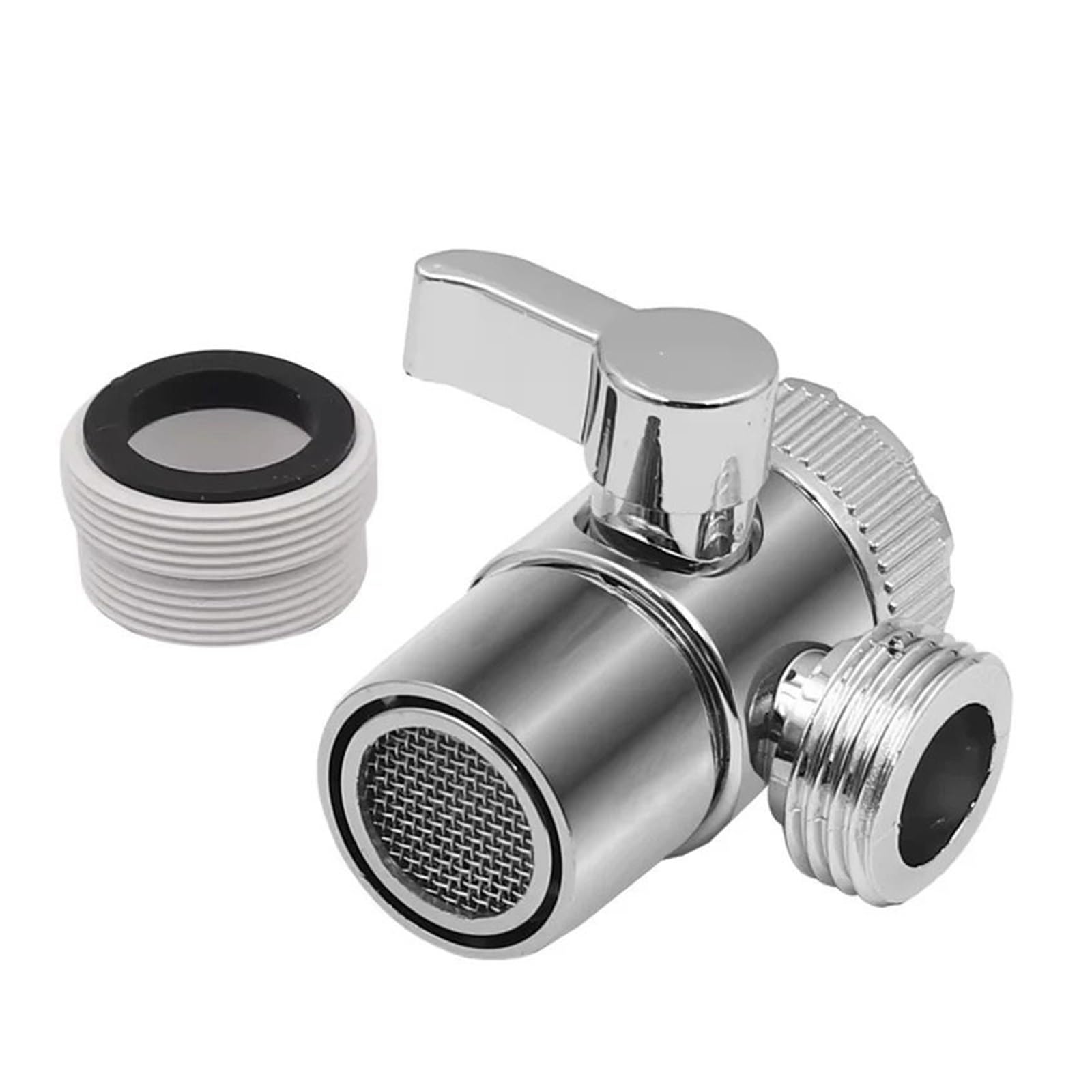 LQRCTRY Alloy Plastic 3 Way Shower Diverter Valve