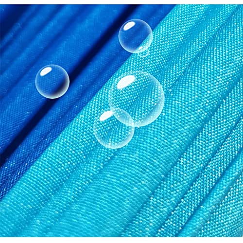 Hamac extérieur portable camping bleu chaise suspendue voyage 260cm
