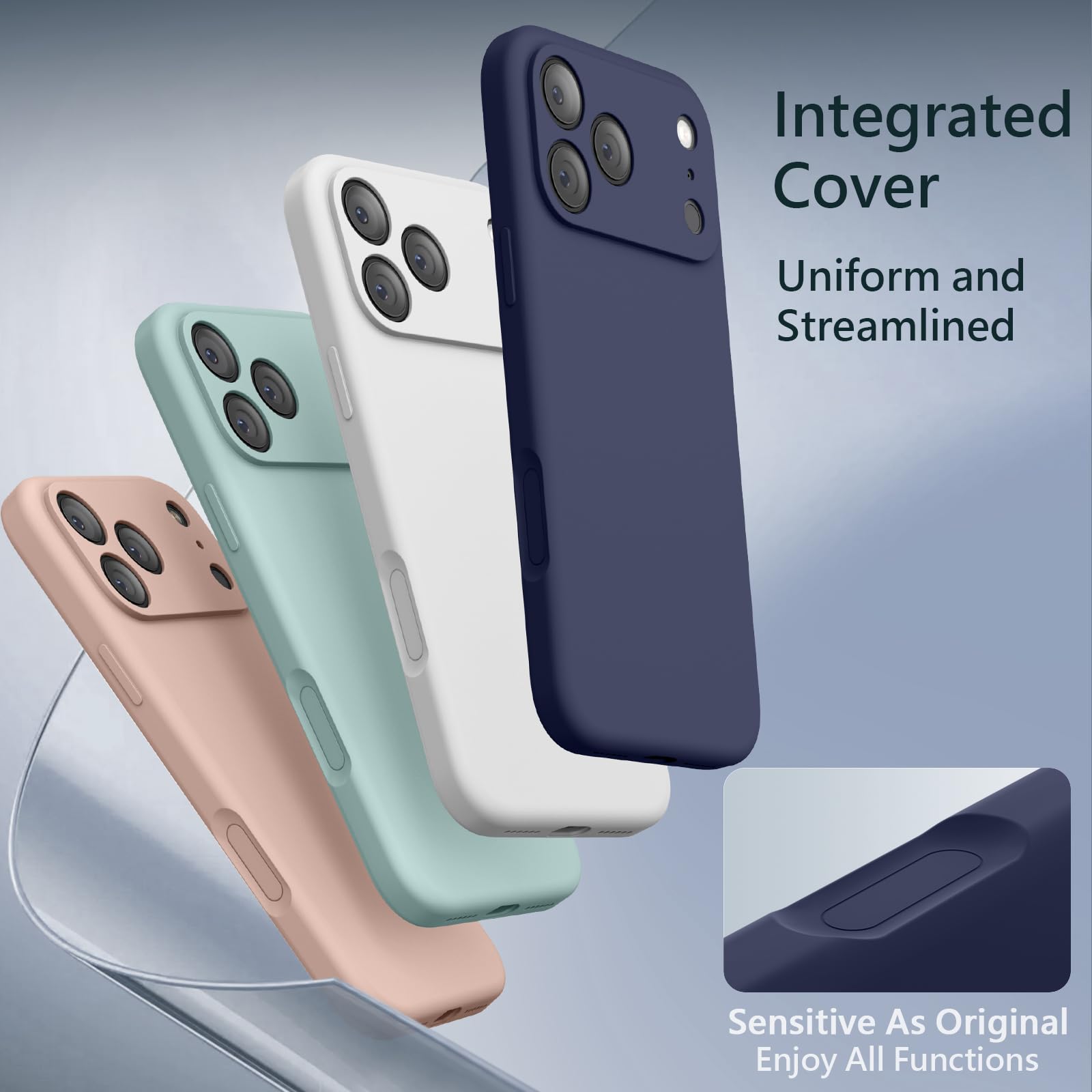 FireNova Magnetic for iPhone 17 Pro Case, kompatybilne z MagSafe, [zintegrowany silikonowy przycisk sterowania aparatem] [ochrona aparatu] odporne na zarysowania etui na telefon komórkowy, 6,3