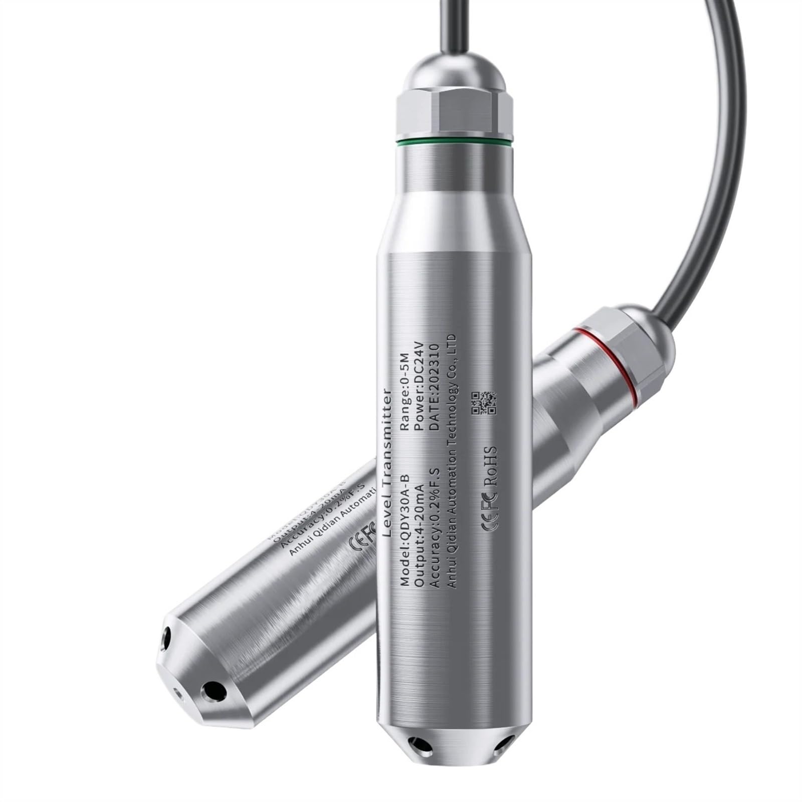 Capteur de niveau d'eau submersible contre la panne de pompe de puits profond 10m