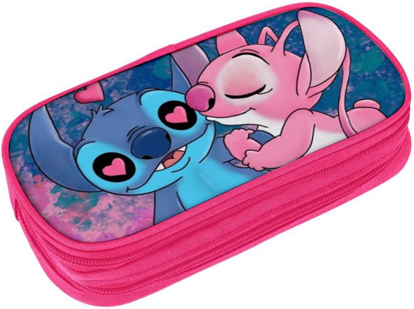 wopin Stitch Pencil Case for Girls, Stitch Stationery Supplies for