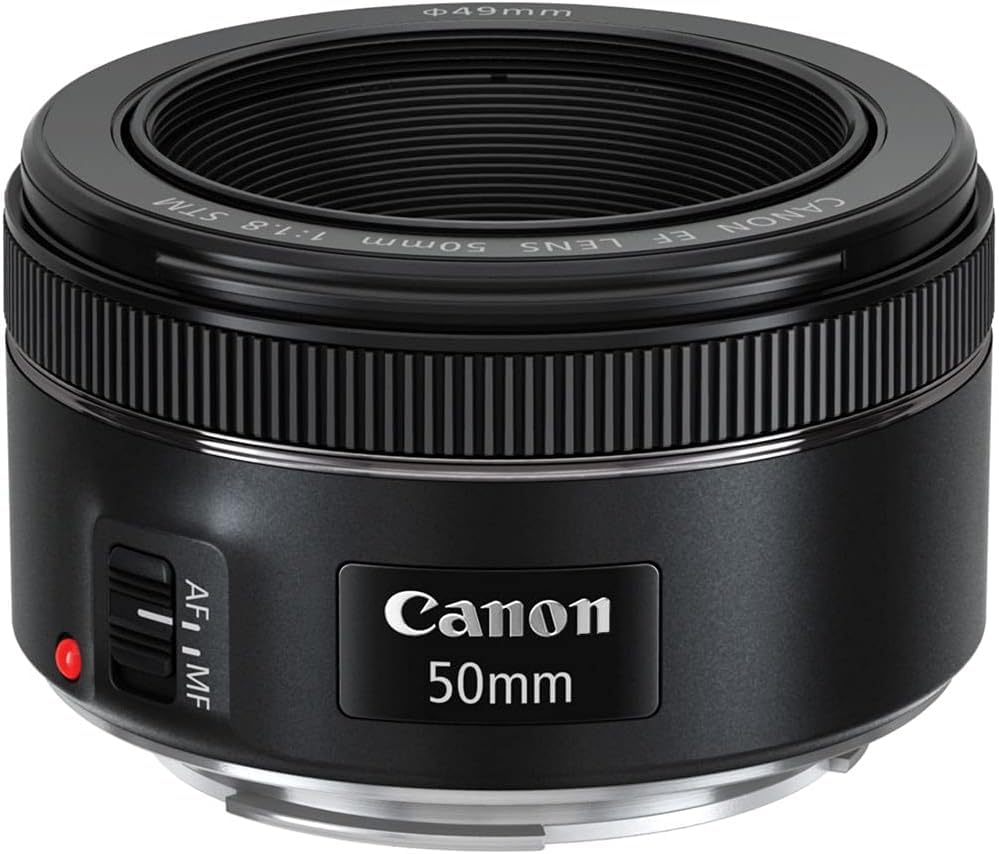 Amazon.com : Canon EF 50mm f/1.8 STM Lens (0570C002) + Filter Kit