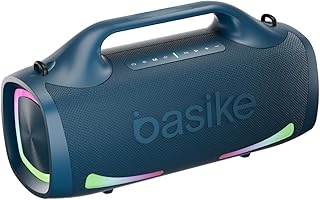 Caixa de som bluetooth portátil 100w alto-falante bluetooth portátil i