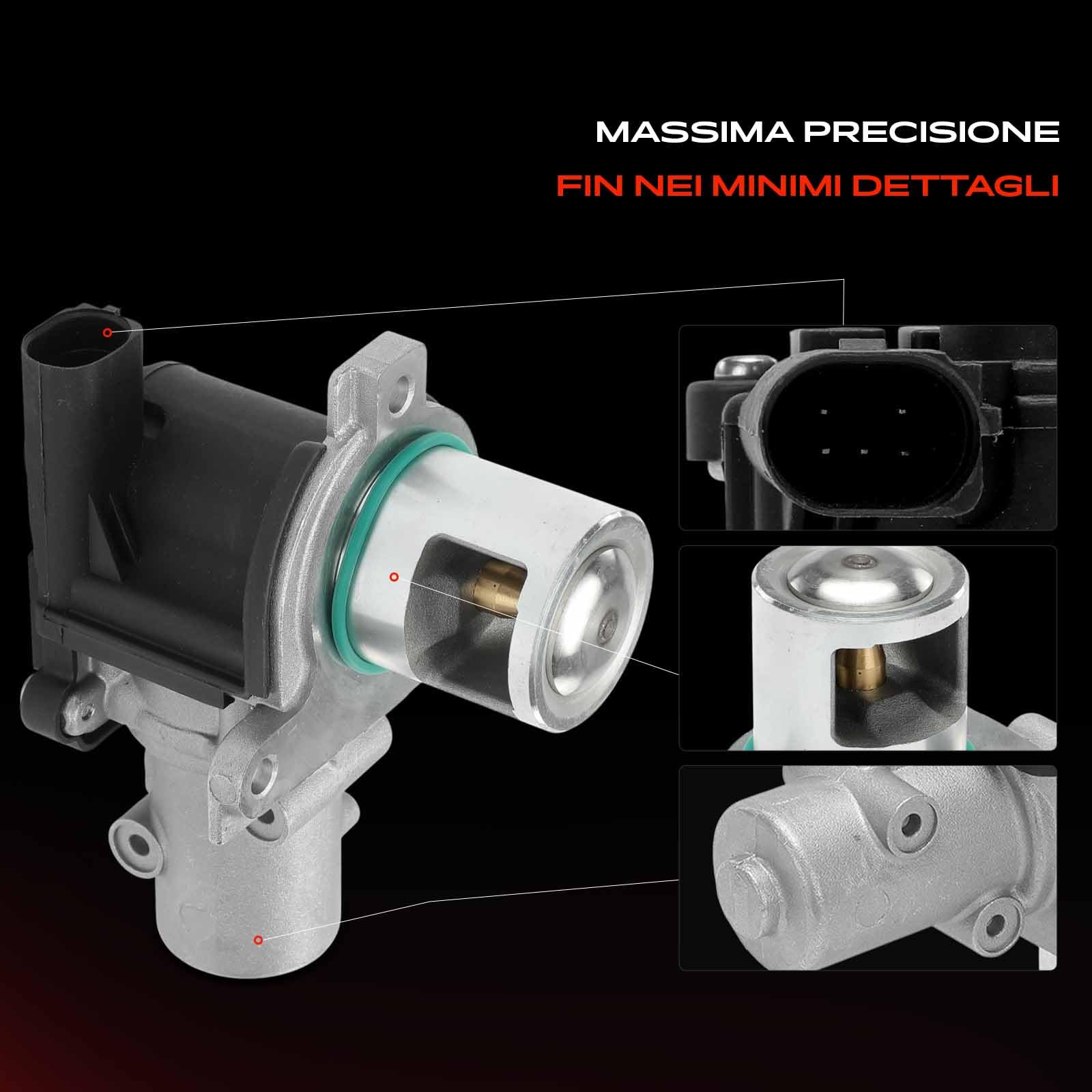 Frankberg Valvola EGR per il ricircolo dei gas di scarico 8200561269 | Compatibile con: Logan Pick-up US, Clio III Grandtour KR0/1, Laguna III Grandtour KT0/1, Logan Express FS
