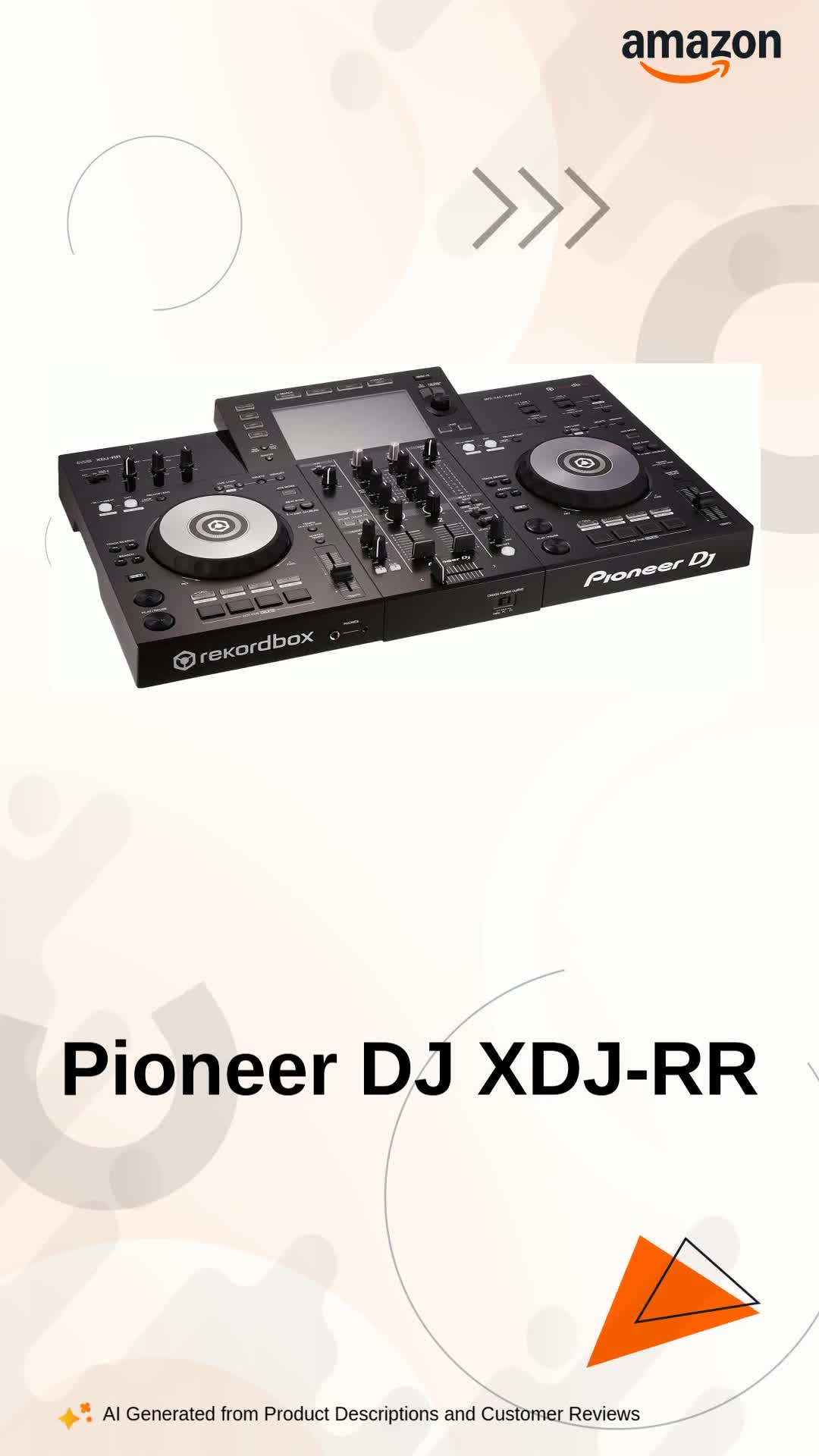 Pioneer DJ USB All-in-One DJ System XDJ-RR : Amazon.in: Musical