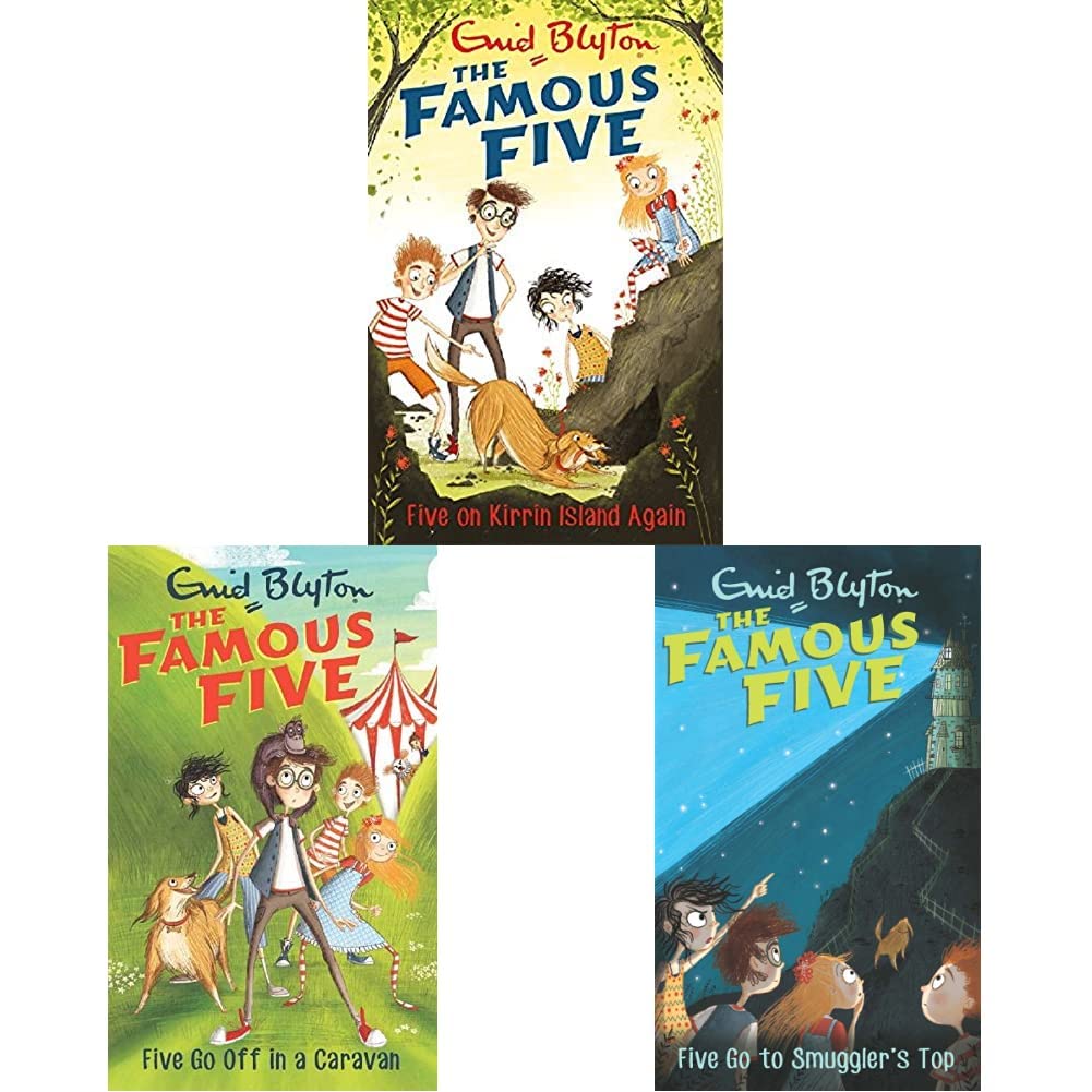 Enid Blyton - Famous Five Combo 2 - Books 4-6 (Set of 3 Books)