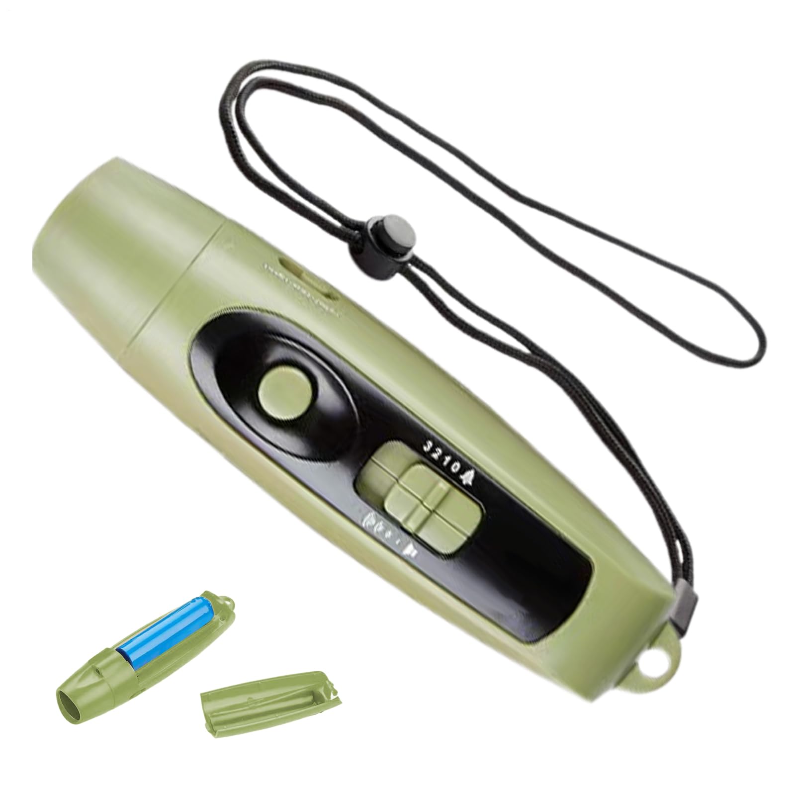 Sifflet électronique pour entraîneurs avec lumière intégrée et cordon de cou