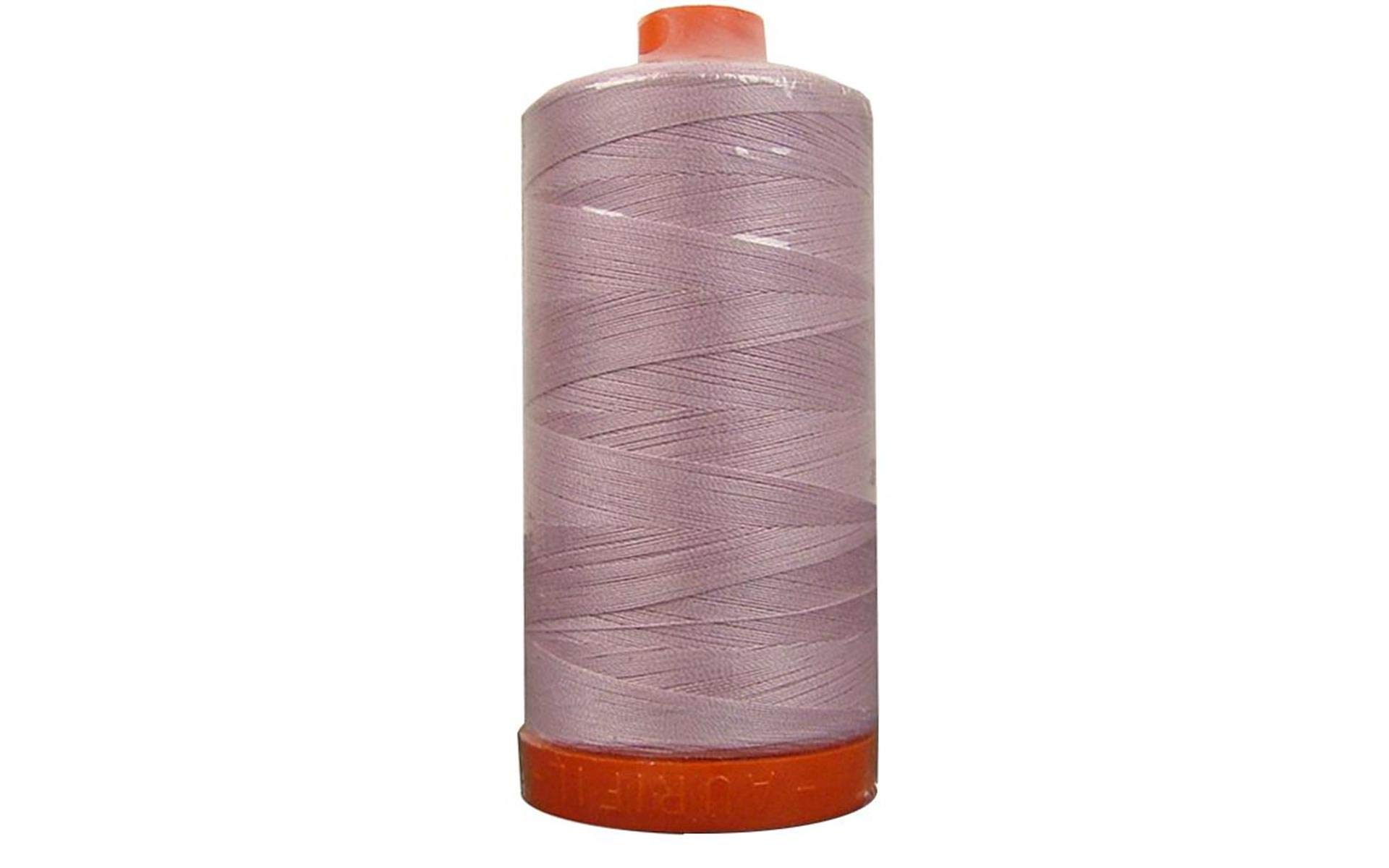 Aurifil USA 1,422yd-Light Mako Cotton Thread Solid 50wt 1422yds, Light Lilac