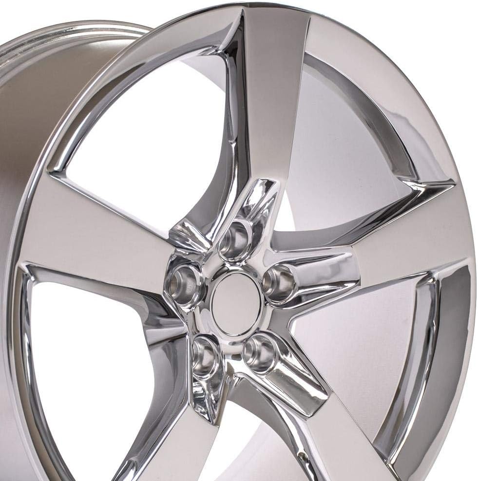 OE Wheels LLC 20 inch Rim Fits 5x120 Camaro CV11 20x9 Chrome Wheels Hollander: 5443
