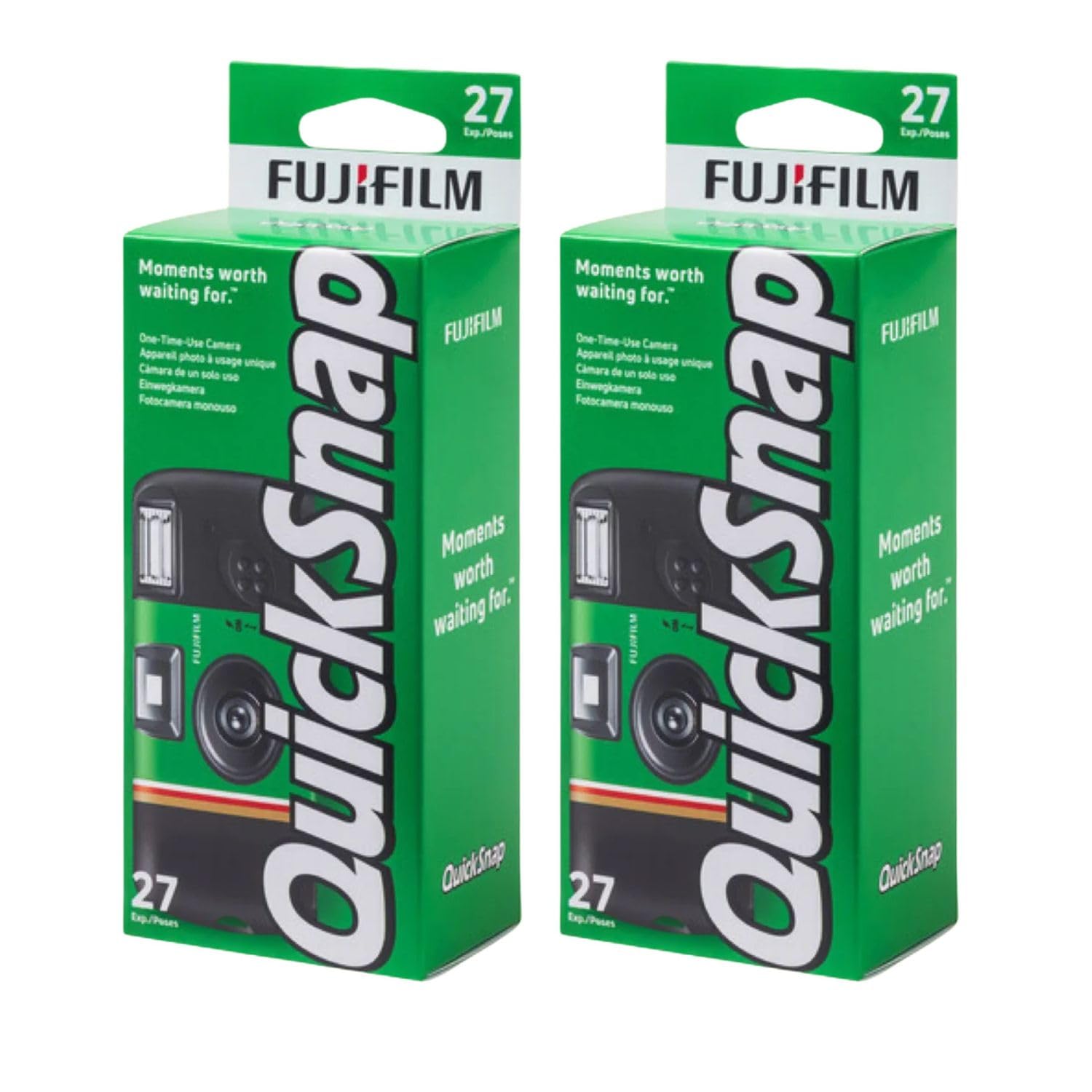 Amazon.com: FUJIFILM QuickSnap Flash 400 2-Box Disposable Camera