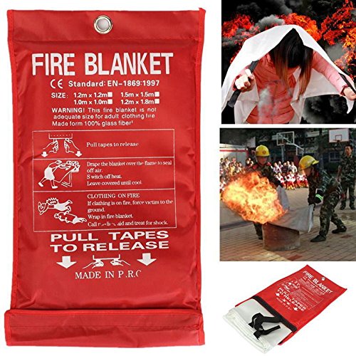 Buy TOOLSTAR Fire Blanket Home, Quick Release Large Fire Blanket Wall