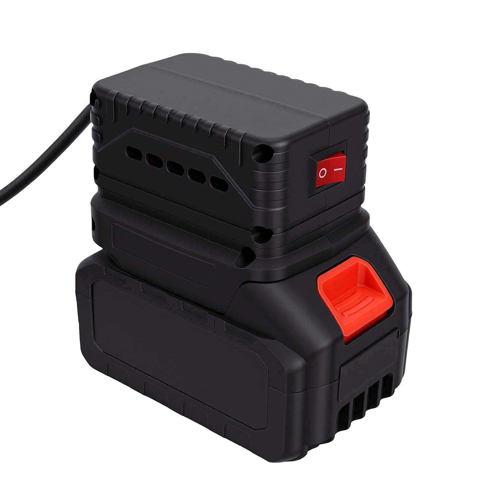 ANGGREK Pompa Sommergibile Senza Fili, Trasferimento Acqua 120L/h, | Costruzione in ABS, Portatile per Irrigazione da Giardino e Drenaggio Piscine, Compatibile con Batterie 18V.