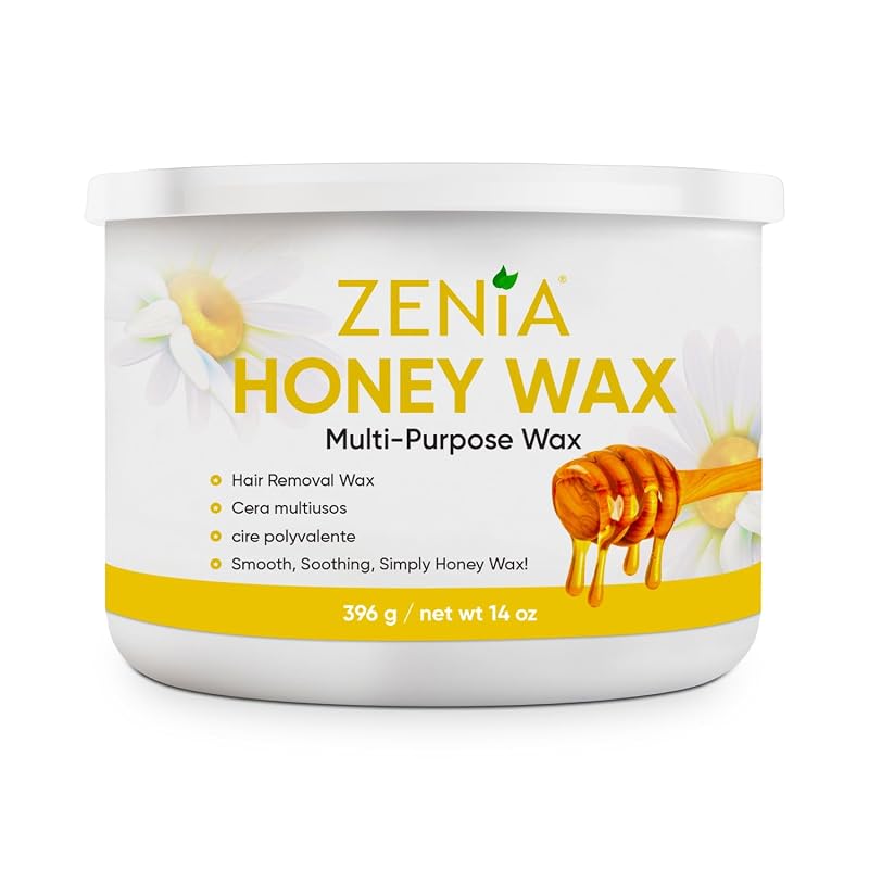 Cera de mel Zenia para depilação, 397 g