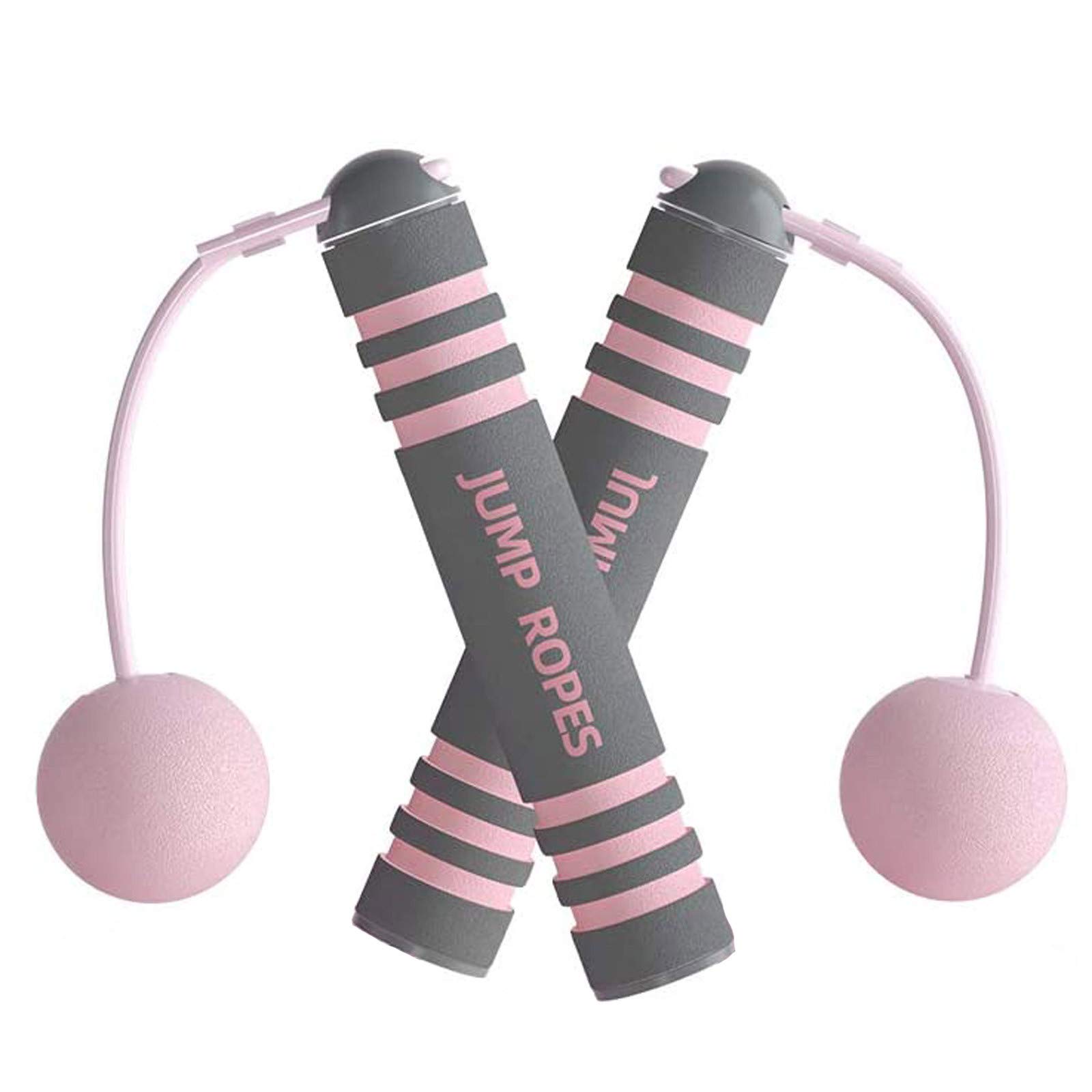 Avedia 2 In 1 Jump Rope Indoor Outdoor, Speed Skipping Rope for Fitness, Adjustable Length Weighted Cordless Jump Rope for Men Women Kid Cordless Jump Rope for Women for Exercise, Workout, Fitness, Endurance Training Cable Skipping Rope