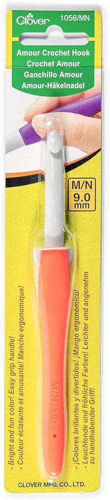 Clover Amour Crochet 9 mm CL1056, Orange
