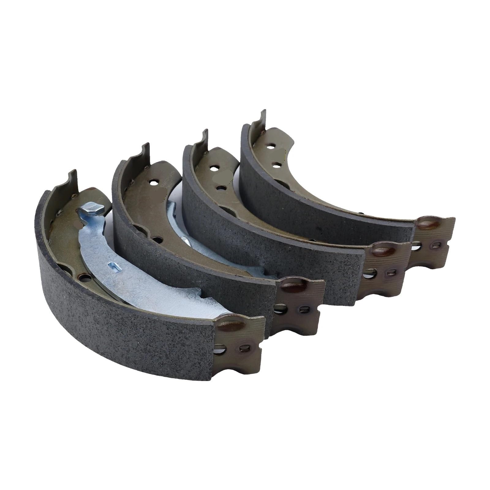 Pasuje do MG 3 MG3 2010 2011 2012 RENAULT THALIA CLIO PEUGEOT 206 106 306 DACIA LOGAN Części bębna hamulcowego 10040701 Zestaw tylnych szczęk hamulcowych
