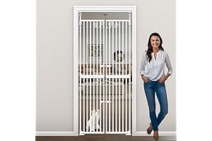 Fairy Baby 71" Extra Tall Full Door Baby Gate
