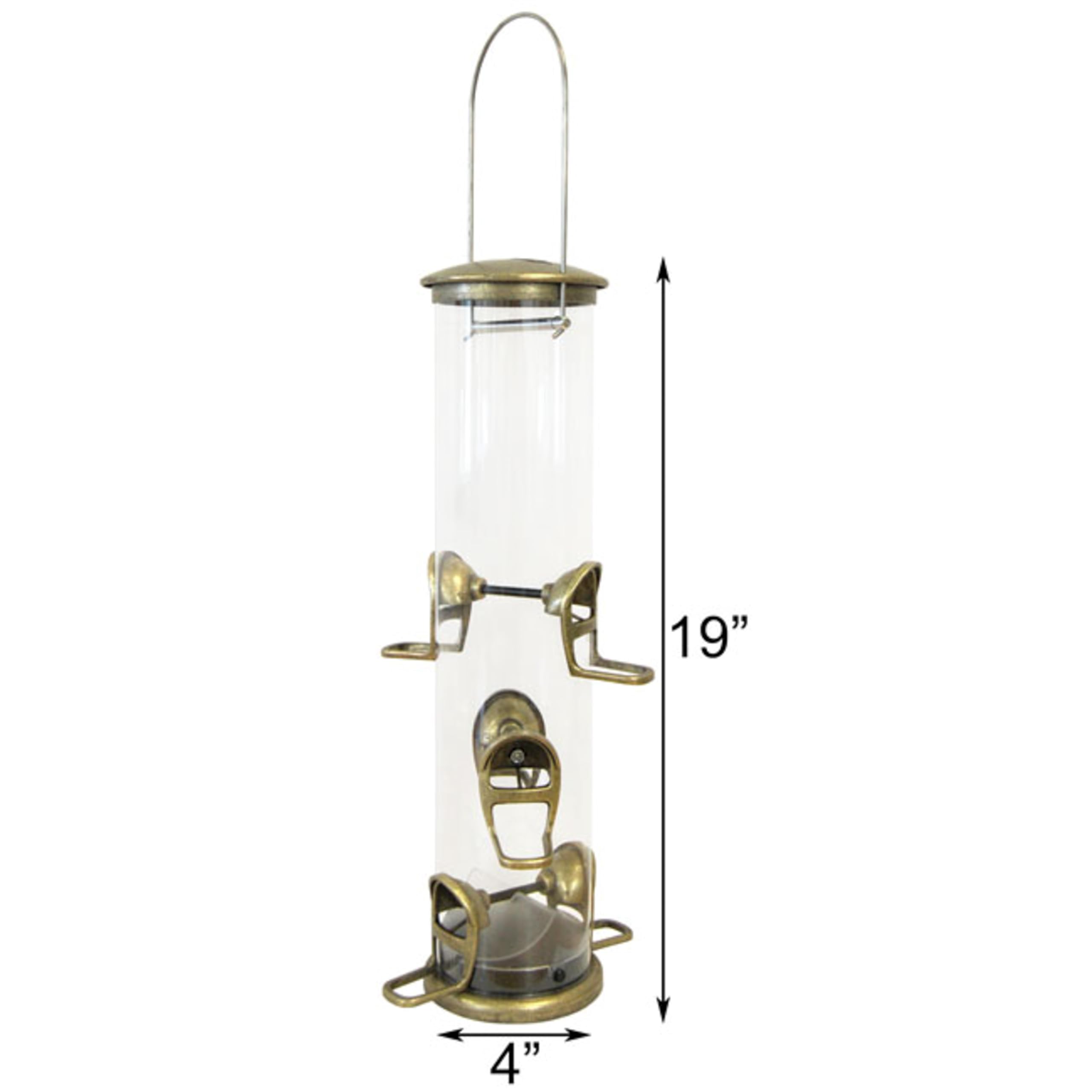 Amazon.com : Aspects 420 Antique Brass Quick Clean Big Tube Feeder