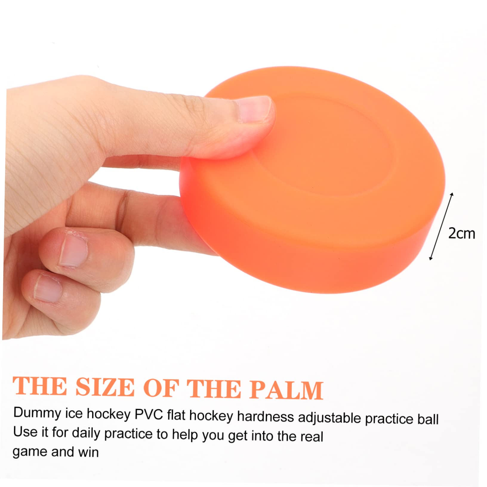 BIUDECO Hardness Ice Hockey Pucks for Training Rubber Hockey Pucks for Practice Official Regulation for Rink Use