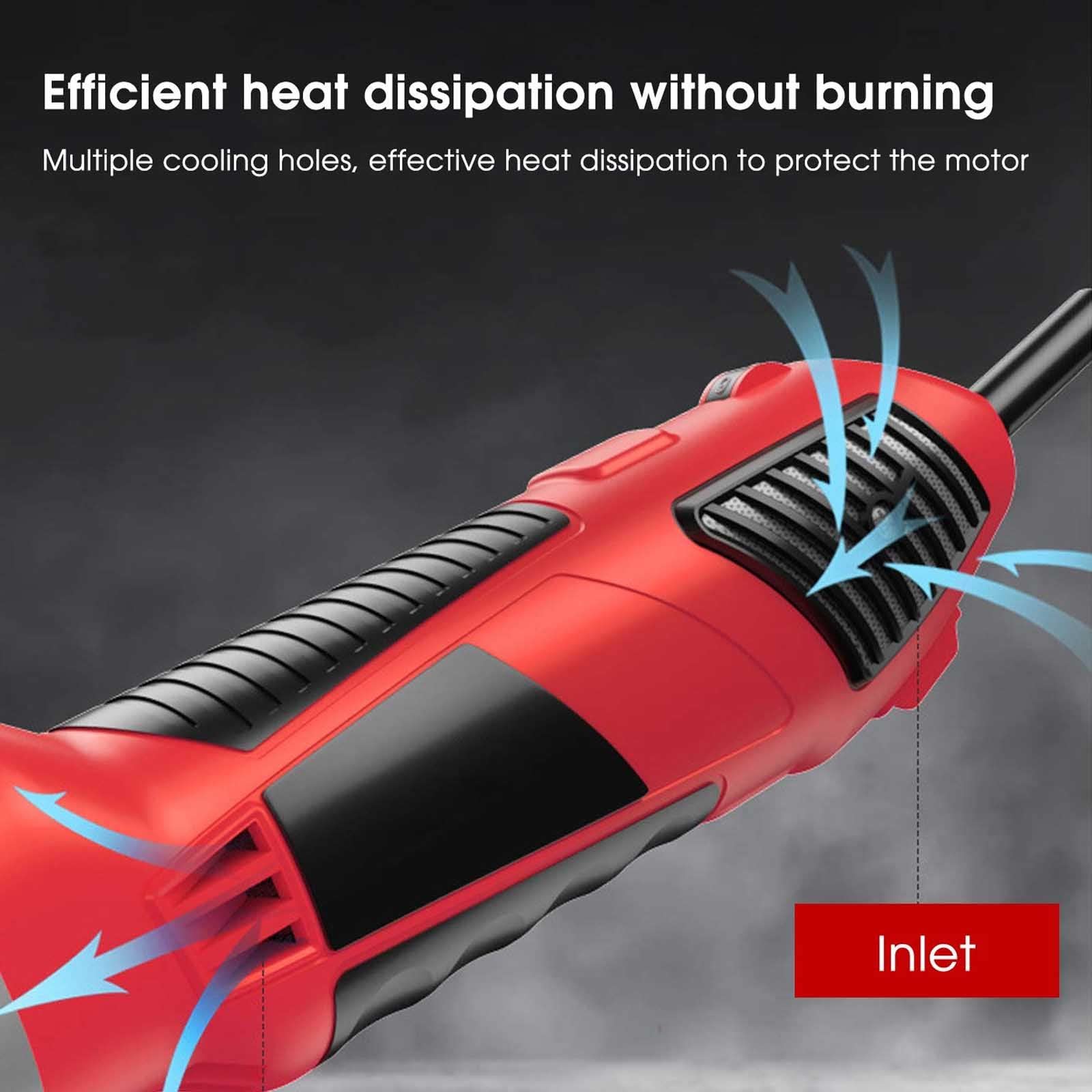 Tosatrice elettrica per pecore da 1000 W, kit per toelettatura bestiame da fattoria a 2600 giri/min. Coltello dritto a 6 velocità/9 denti, Tosatrice elettrica resistente con cavo di alimentazione da