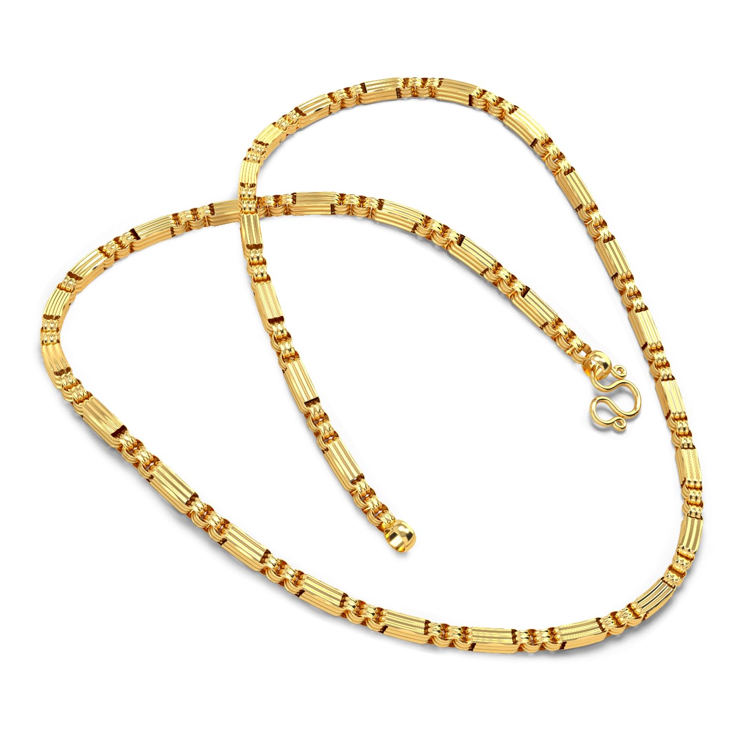 Joyalukkas Women 22K 916 Purity Stylish Gold Sphere Chain (B0CYTC6RH9) Amazon Price History, Amazon Price Tracker